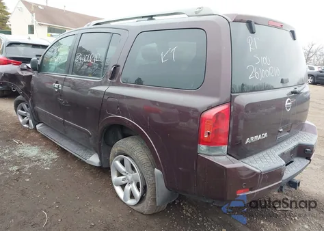 2013 Nissan Armada Sv from USA, damaged, VIN 5N1AA0NC9DN610018